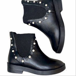 Zara Girls Black Booties